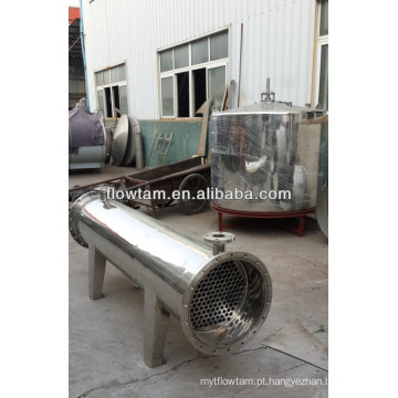 Aço Inoxidável 25m2 Shell &amp; Tube Heat Exchanger